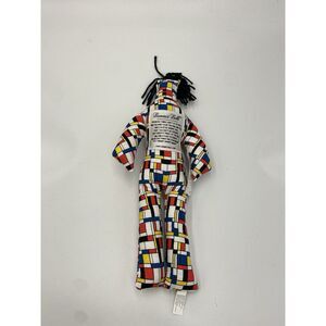 Dammit Doll With Tags NWT 12" Piet Mondrian Modern Art‎